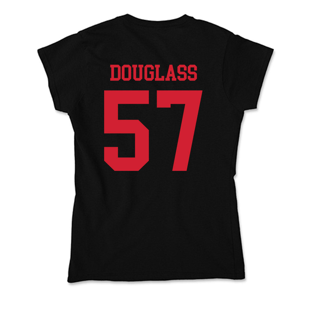 SMU - NCAA Football : Henry Douglass - Soft Style Women’s T-Shirt-1