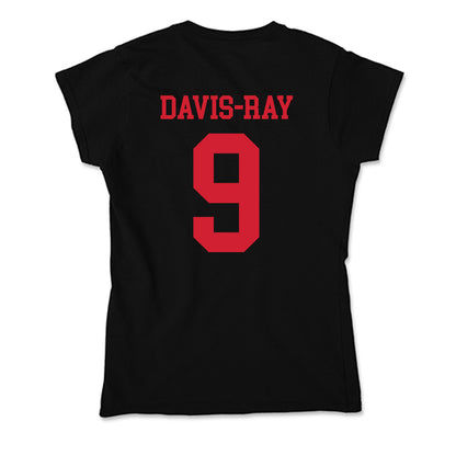 SMU - NCAA Men's Basketball : Bj Davis-Ray - Soft Style Women’s T-Shirt-1