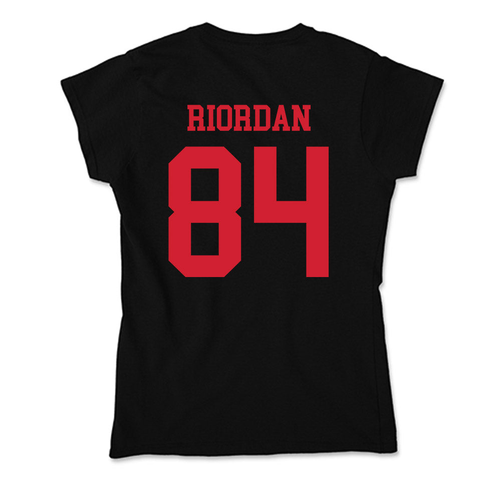 SMU - NCAA Football : Tripp Riordan - Soft Style Women’s T-Shirt-1