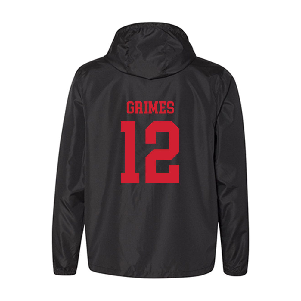 SMU - NCAA Women's Basketball : Kinsea Grimes - Windbreaker-1