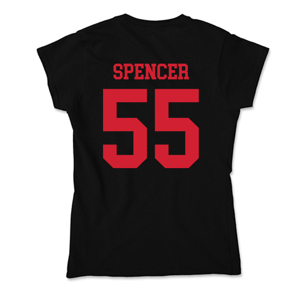 SMU - NCAA Football : Woo Spencer - Soft Style Women’s T-Shirt-1