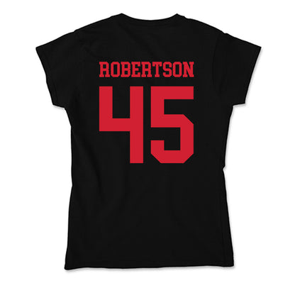 SMU - NCAA Football : Isaiah Robertson - Soft Style Women’s T-Shirt-1