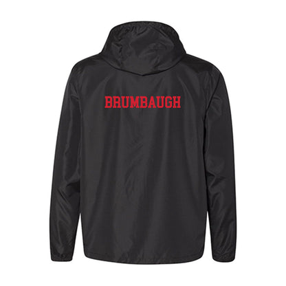 SMU - NCAA Men's Basketball : Rowan Brumbaugh - Windbreaker-1