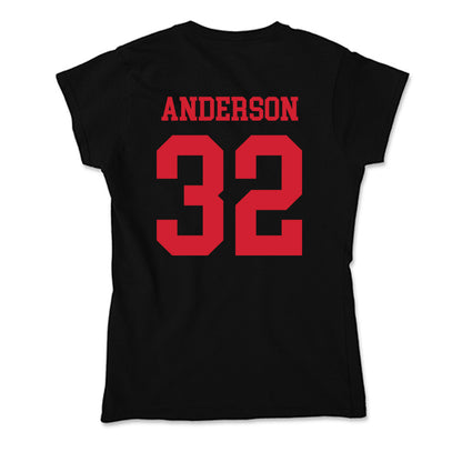 SMU - NCAA Football : Jamal Anderson - Soft Style Women’s T-Shirt-1