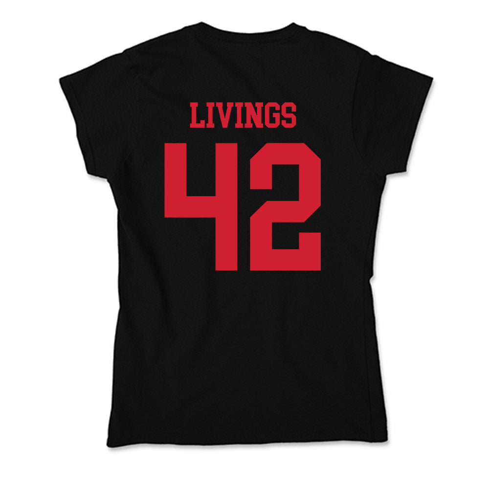 SMU - NCAA Women's Volleyball : Jadyn Livings - Soft Style Women’s T-Shirt-1