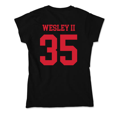 SMU - NCAA Football : Dante Wesley II - Soft Style Women’s T-Shirt-1