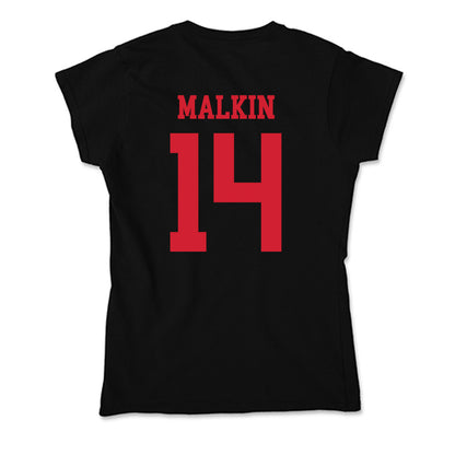 SMU - NCAA Women's Soccer : Amelia Malkin - Soft Style Women’s T-Shirt-1