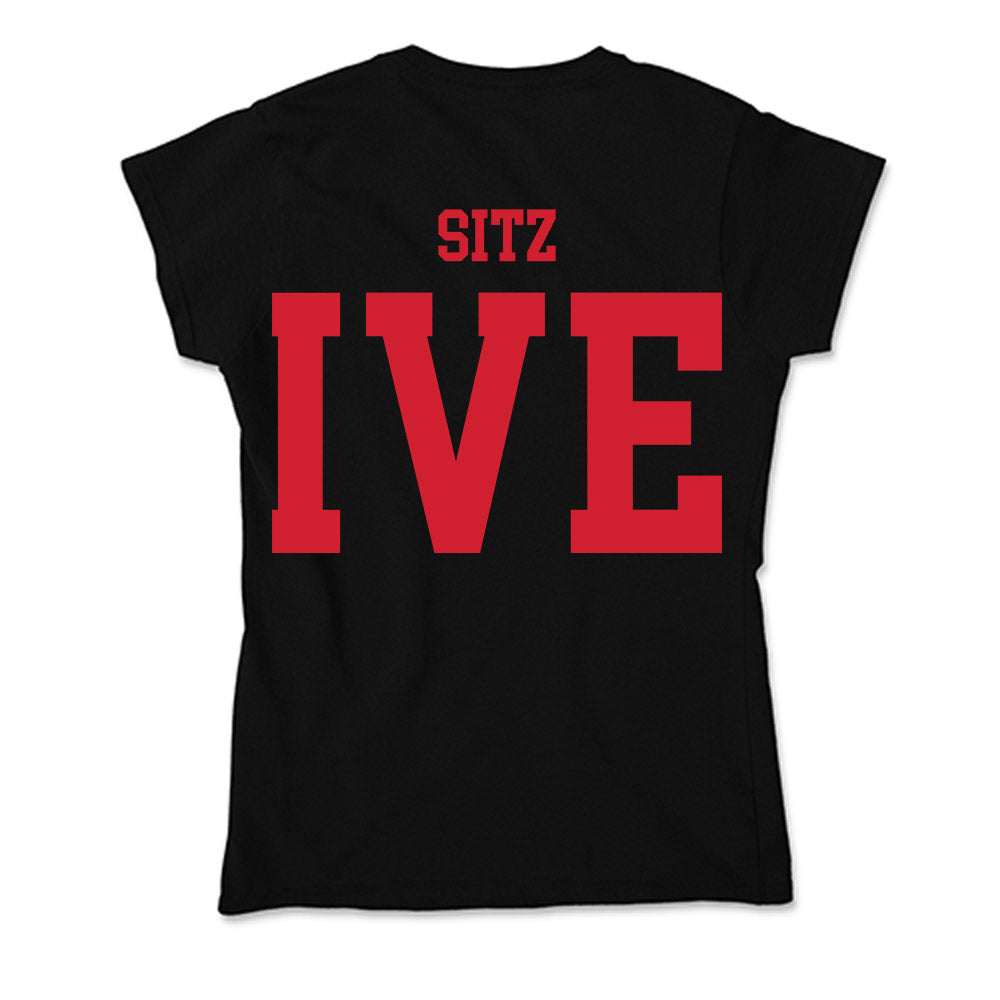 SMU - NCAA Men's Swimming & Diving : Luke Sitz - Soft Style Women’s T-Shirt-1