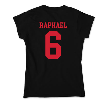 SMU - NCAA Football : Kendrick Raphael - Soft Style Women’s T-Shirt-1