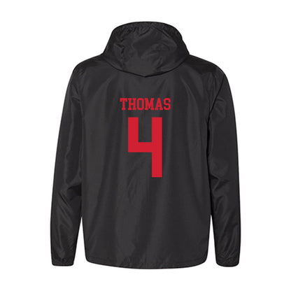 SMU - NCAA Football : Jayvon Thomas - Windbreaker-1
