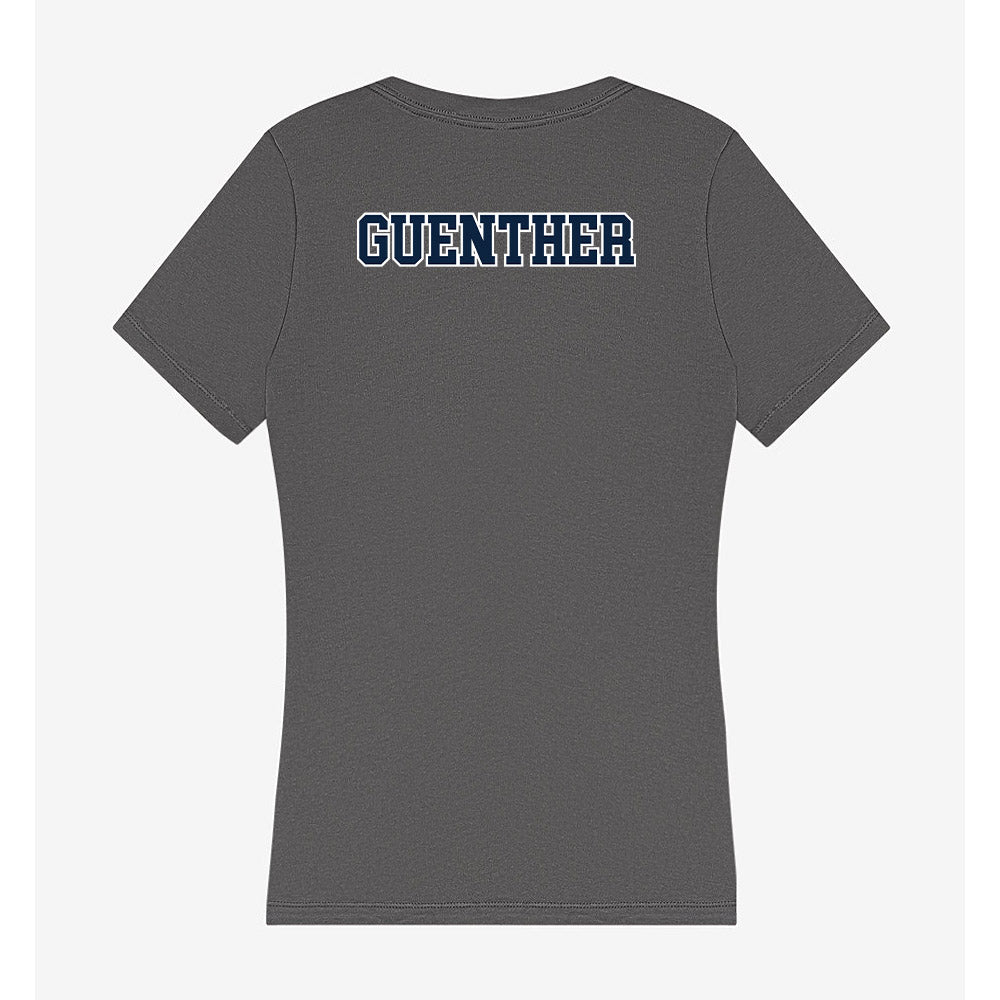 Xavier - NCAA Men's Swimming & Diving : Zakary Guenther - Women's V-Neck T-Shirt-1