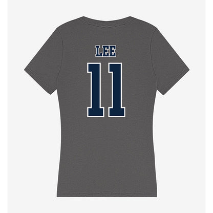 Xavier - NCAA Men's Soccer : Gun Lee - Women's V-Neck T-Shirt-1