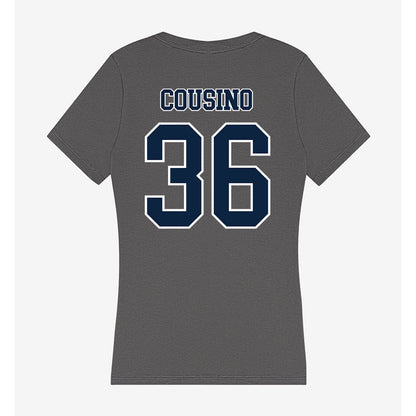 Xavier - NCAA Men's Soccer : Reece Cousino - Women's V-Neck T-Shirt-1