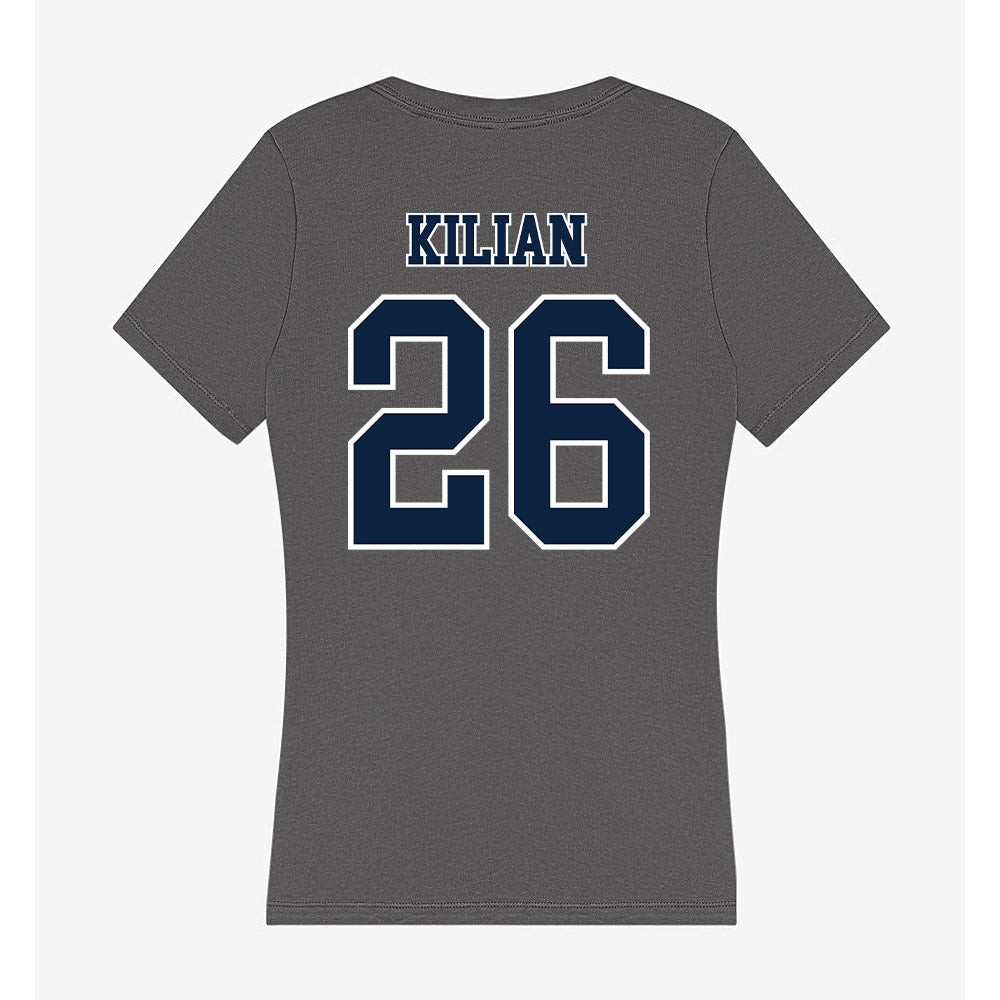 Xavier - NCAA Women's Soccer : Fiona Kilian - Women's V-Neck T-Shirt-1