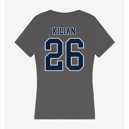 Xavier - NCAA Women's Soccer : Fiona Kilian - Women's V-Neck T-Shirt-1