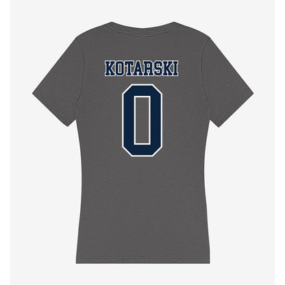 Xavier - NCAA Men's Tennis : alex kotarski - Women's V-Neck T-Shirt-1