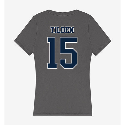 Xavier - NCAA Women's Volleyball : Ava Tilden - Women's V-Neck T-Shirt-1