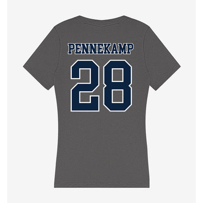 Xavier - NCAA Women's Soccer : Presley Pennekamp - Women's V-Neck T-Shirt-1