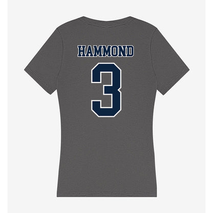 Xavier - NCAA Baseball : Luke Hammond - Women's V-Neck T-Shirt-1