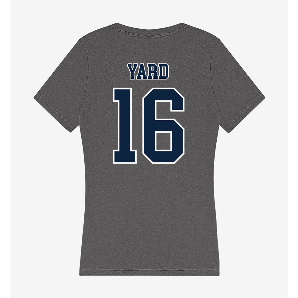 Xavier - NCAA Women's Lacrosse : Cameron Yard - Women's V-Neck T-Shirt-1