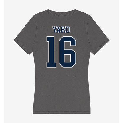 Xavier - NCAA Women's Lacrosse : Cameron Yard - Women's V-Neck T-Shirt-1