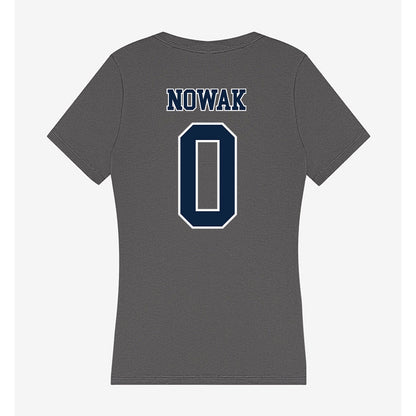 Xavier - NCAA Men's Soccer : Austin Nowak - Women's V-Neck T-Shirt-1