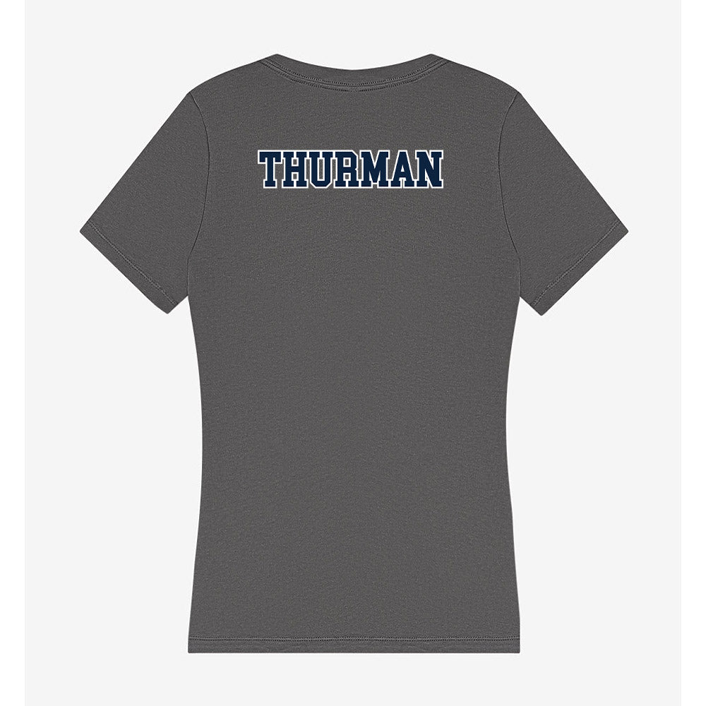 Xavier - NCAA Women's Cross Country : Anna Thurman - Women's V-Neck T-Shirt-1