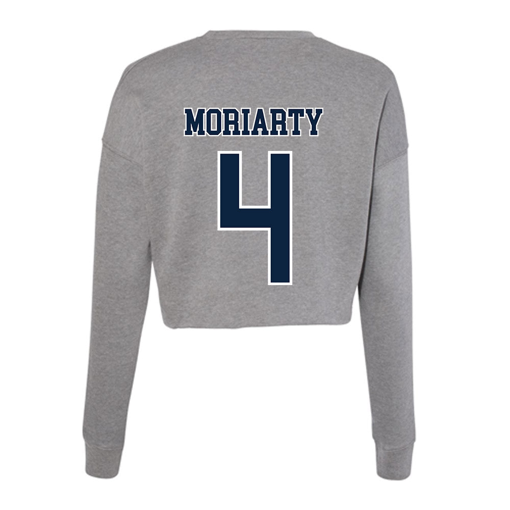 Xavier - NCAA Women's Volleyball : Charlotte Moriarty - Women's Cropped Crew Fleece-1