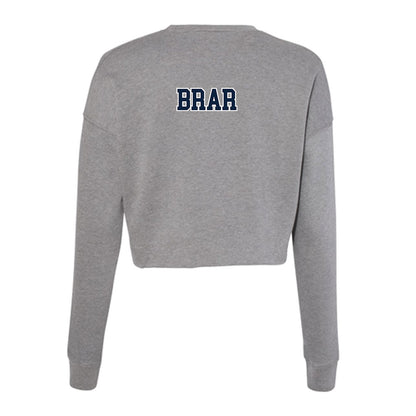 Xavier - NCAA Women's Golf : Hunar Brar - Women's Cropped Crew Fleece-1