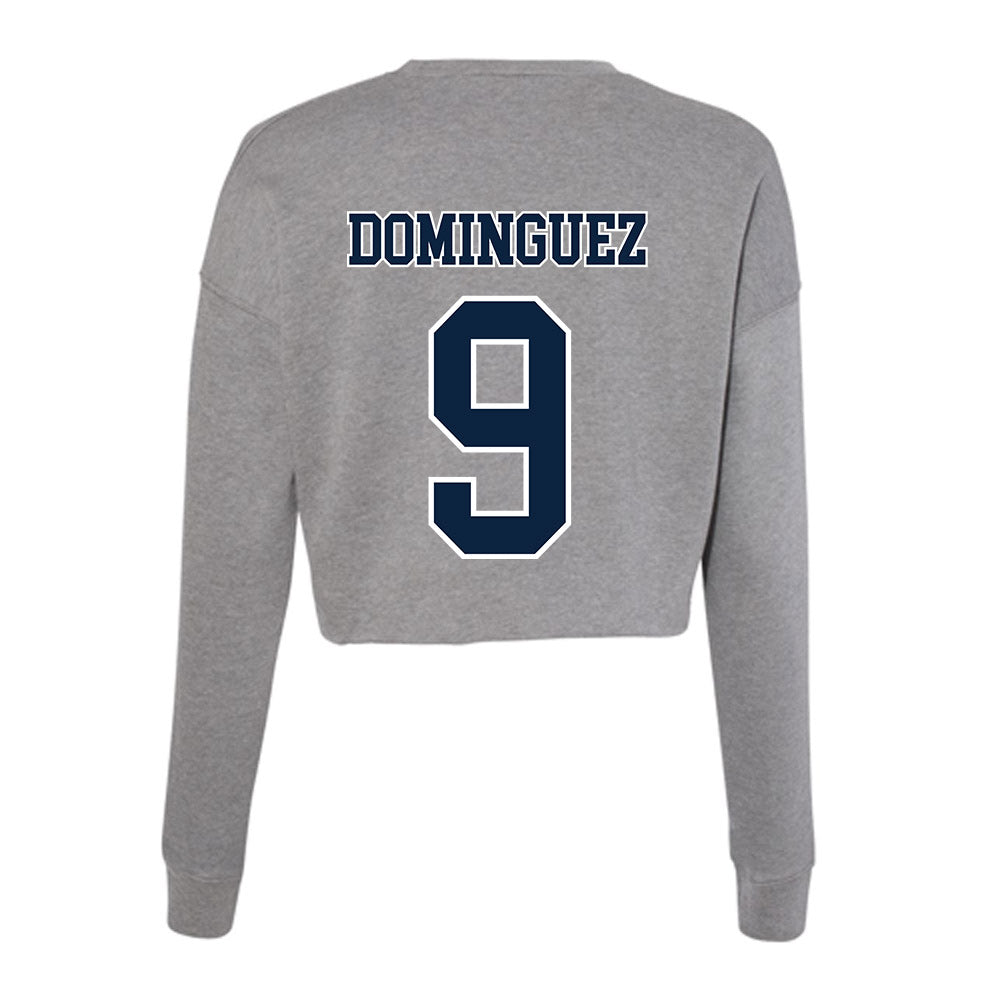 Xavier - NCAA Men's Basketball : Ruben Dominguez - Women's Cropped Crew Fleece-1