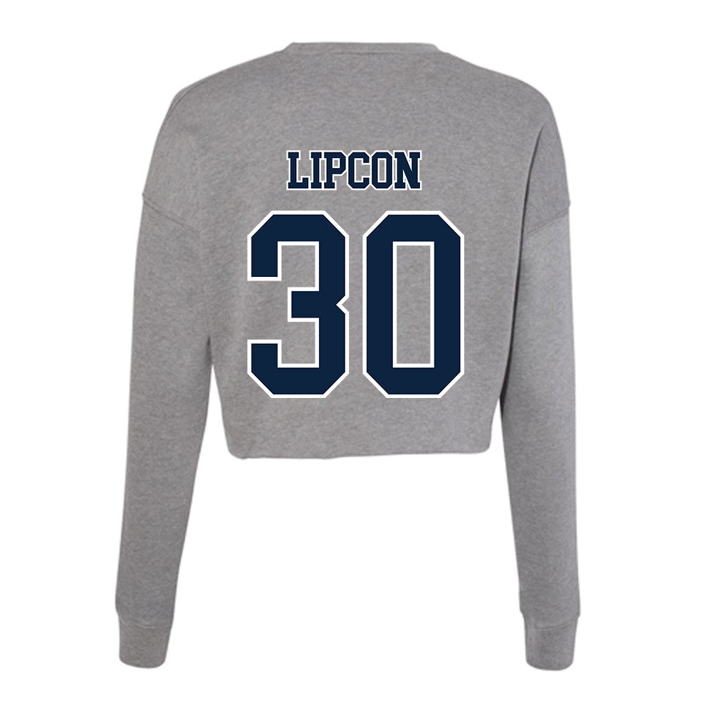Xavier - NCAA Women's Soccer : Sami Lipcon - Women's Cropped Crew Fleece-1
