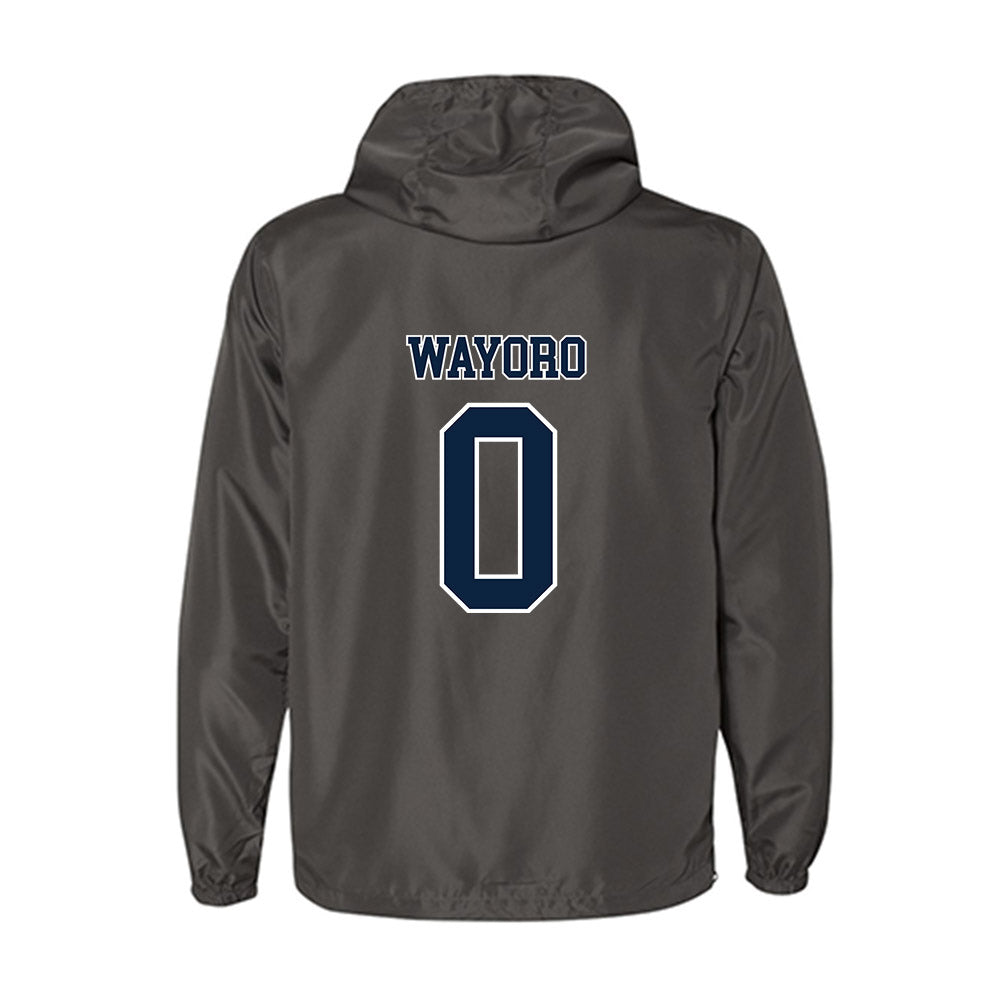 Xavier - NCAA Men's Soccer : Immanuel Wayoro - Windbreaker-1