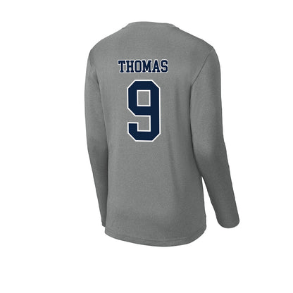 Xavier - NCAA Women's Volleyball : Quinci Thomas - Activewear Long Sleeve T-Shirt-1