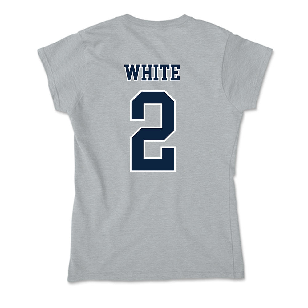 Xavier - NCAA Women's Basketball : Savannah White - Soft Style Women’s T-Shirt-1