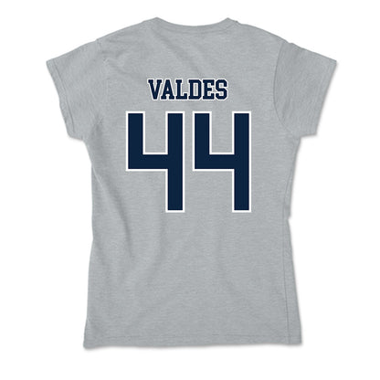 Xavier - NCAA Baseball : Jorge Valdes - Soft Style Women’s T-Shirt-1