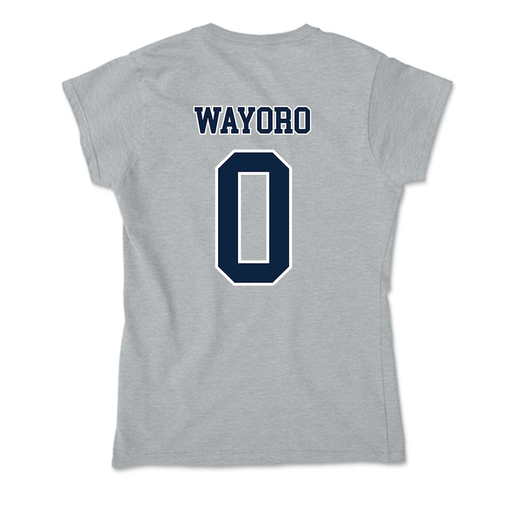 Xavier - NCAA Men's Soccer : Immanuel Wayoro - Soft Style Women’s T-Shirt-1