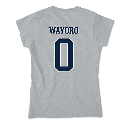 Xavier - NCAA Men's Soccer : Immanuel Wayoro - Soft Style Women’s T-Shirt-1
