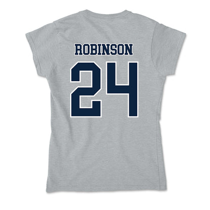 Xavier - NCAA Baseball : Cooper Robinson - Soft Style Women’s T-Shirt-1