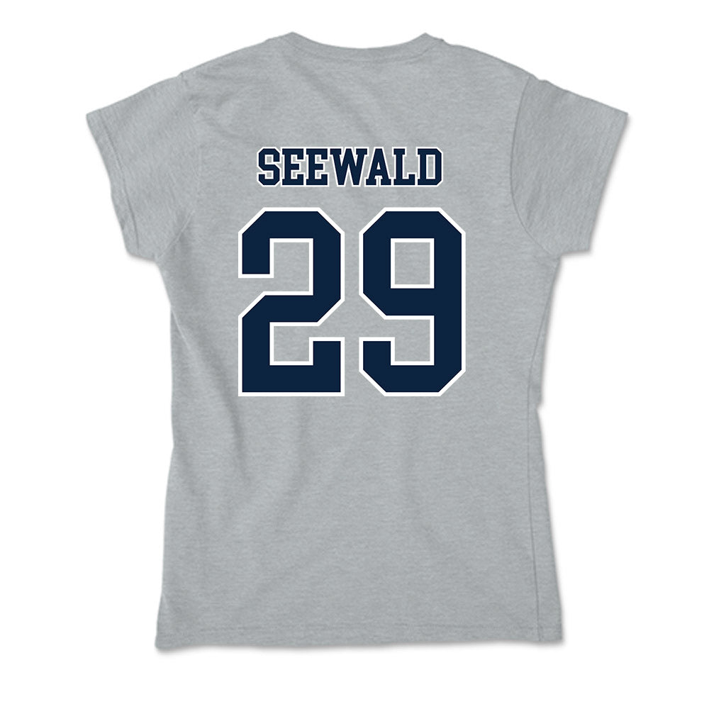 Xavier - NCAA Women's Lacrosse : Julia Seewald - Soft Style Women’s T-Shirt-1