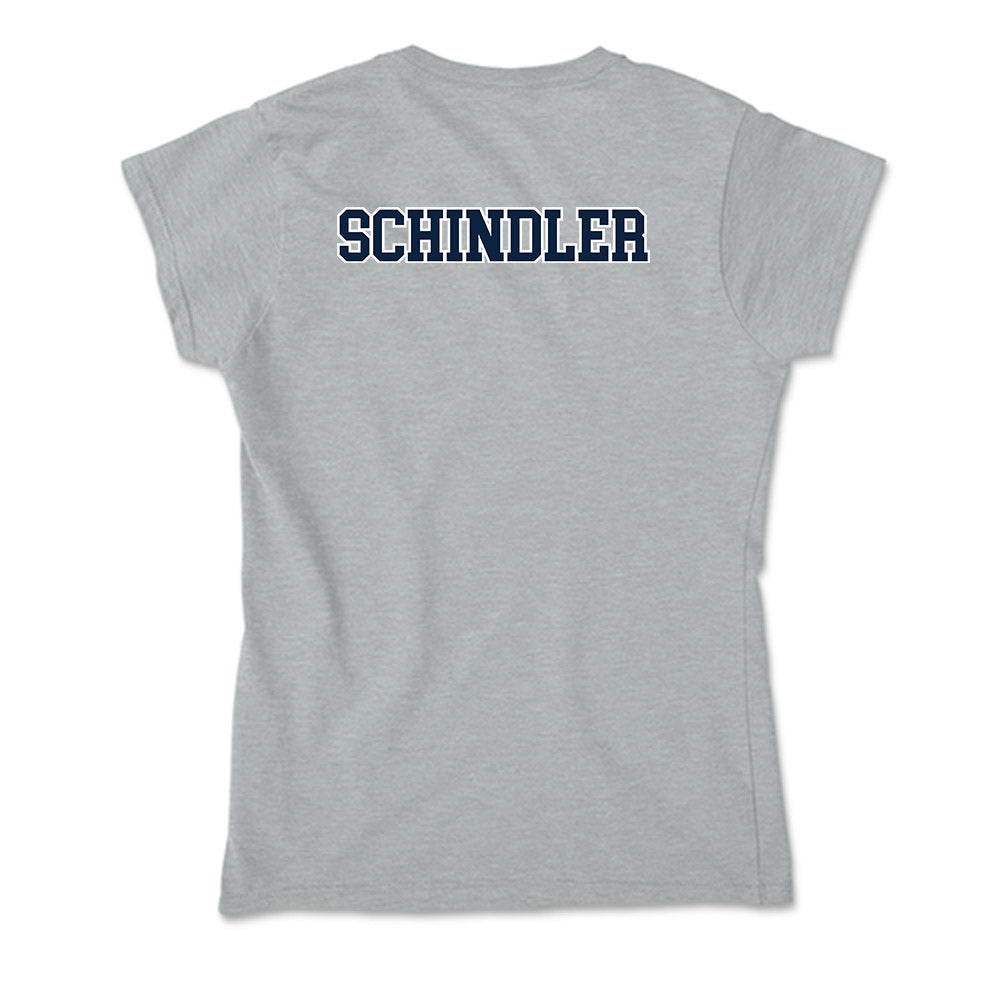 Xavier - NCAA Men's Track & Field : Luke Schindler - Soft Style Women’s T-Shirt-1
