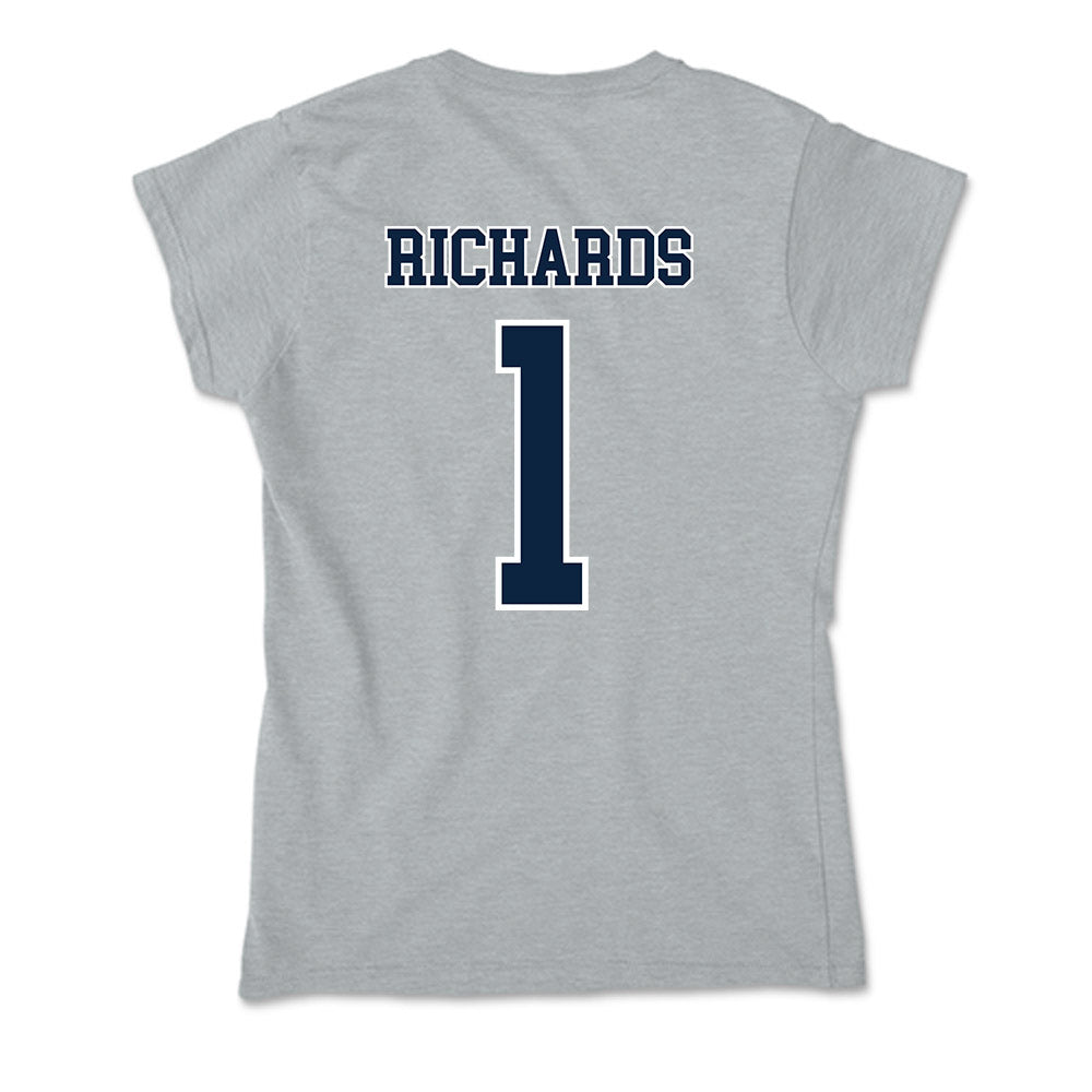 Xavier - NCAA Women's Basketball : Payton Richards - Soft Style Women’s T-Shirt-1