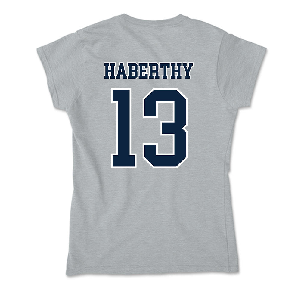 Xavier - NCAA Women's Volleyball : Addie Haberthy - Soft Style Women’s T-Shirt-1