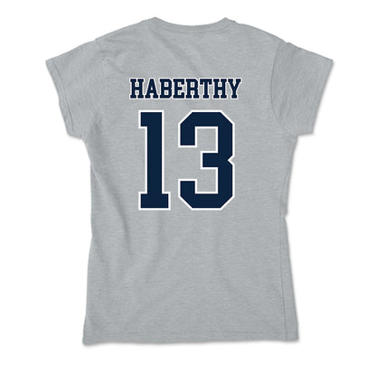 Xavier - NCAA Women's Volleyball : Addie Haberthy - Soft Style Women’s T-Shirt-1