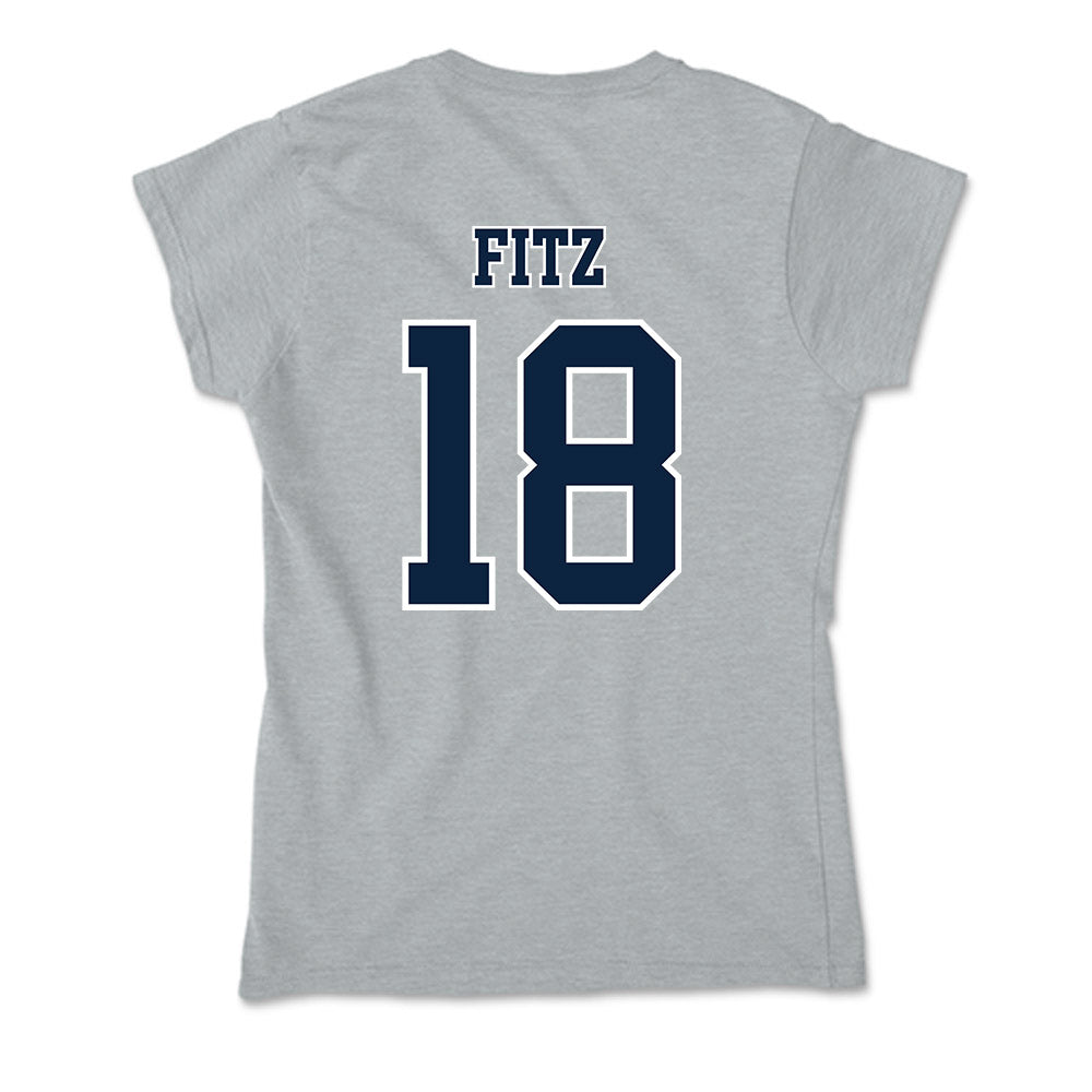 Xavier - NCAA Baseball : Jonathan Fitz - Soft Style Women’s T-Shirt-1