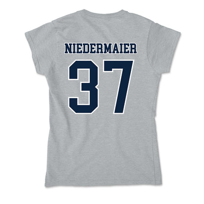 Xavier - NCAA Baseball : Roger Niedermaier - Soft Style Women’s T-Shirt-1