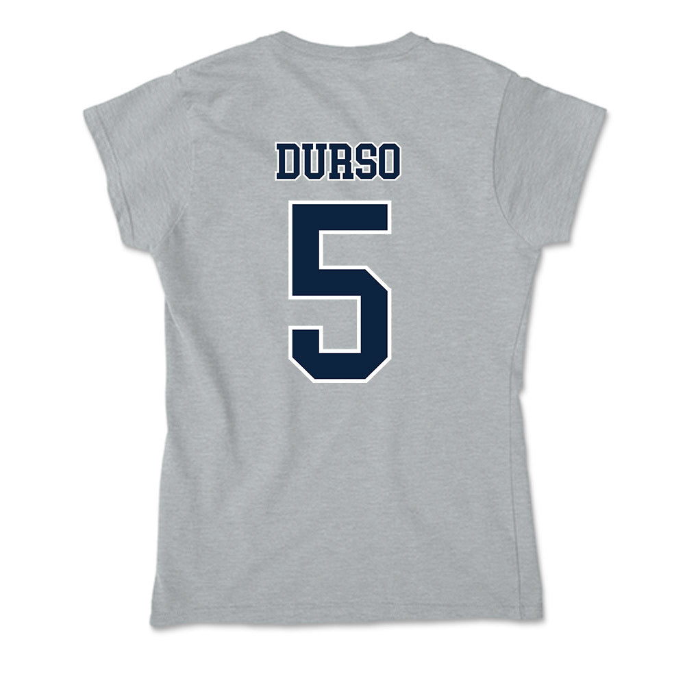 Xavier - NCAA Men's Soccer : Ryan Durso - Soft Style Women’s T-Shirt-1