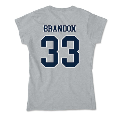 Xavier - NCAA Women's Lacrosse : Jada Brandon - Soft Style Women’s T-Shirt-1