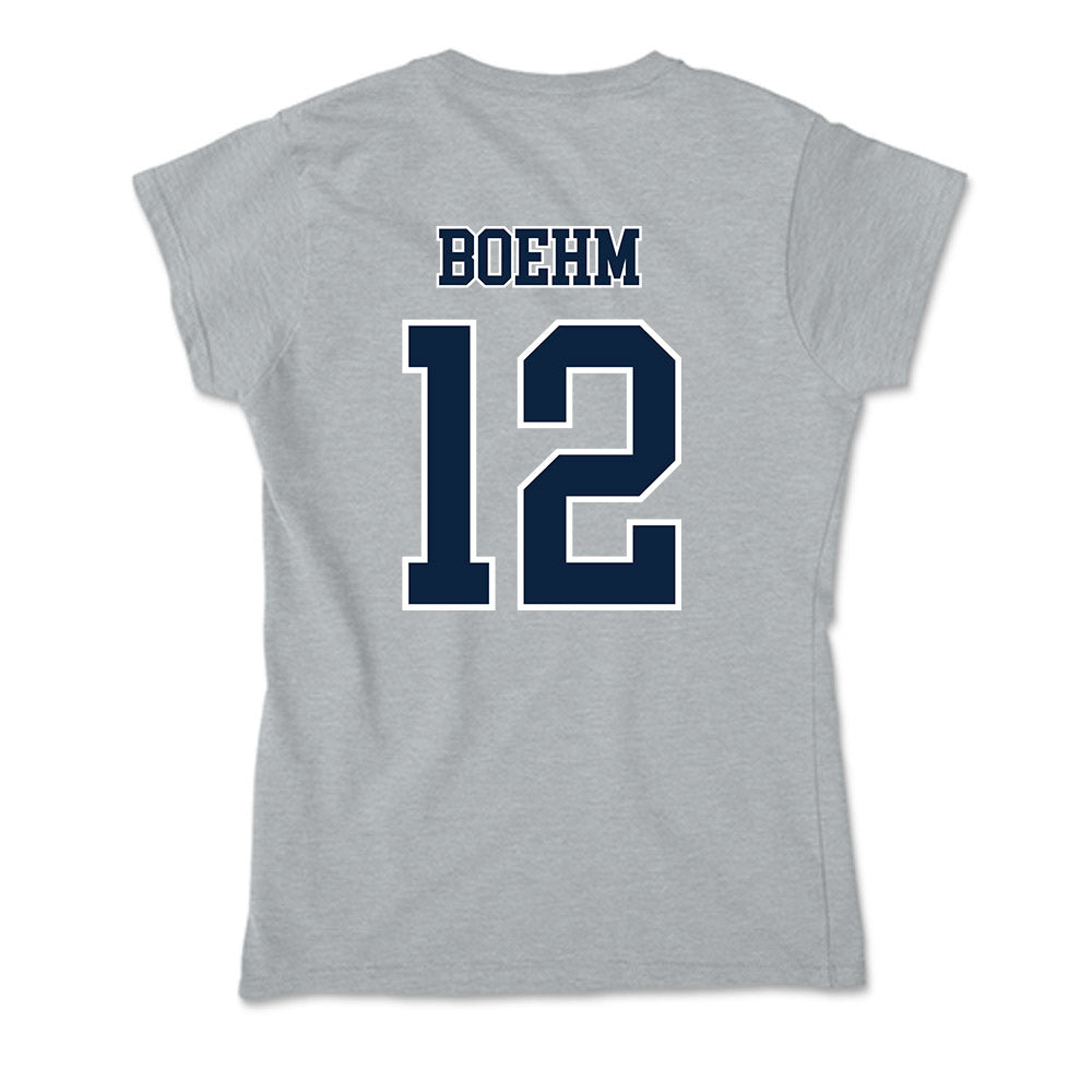 Xavier - NCAA Women's Volleyball : McKinley Boehm - Soft Style Women’s T-Shirt-1