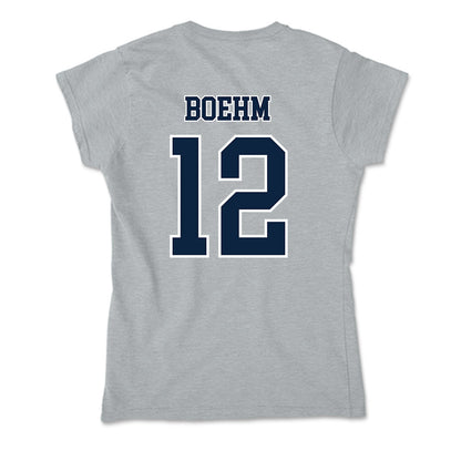 Xavier - NCAA Women's Volleyball : McKinley Boehm - Soft Style Women’s T-Shirt-1