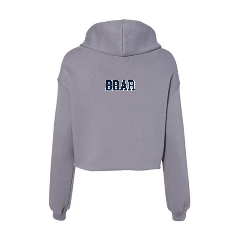 Xavier - NCAA Women's Golf : Hunar Brar - Women's Crop Fleece Hoodie-1